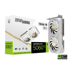 ZOTAC GAMING GeForce RTX 5060 Ti 16GB Twin Edge OC White Edition ZT-B50620Q-10M
